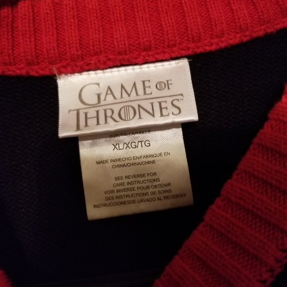 Game Of Thrones vintage sweater size XL - Picture 5 of 5